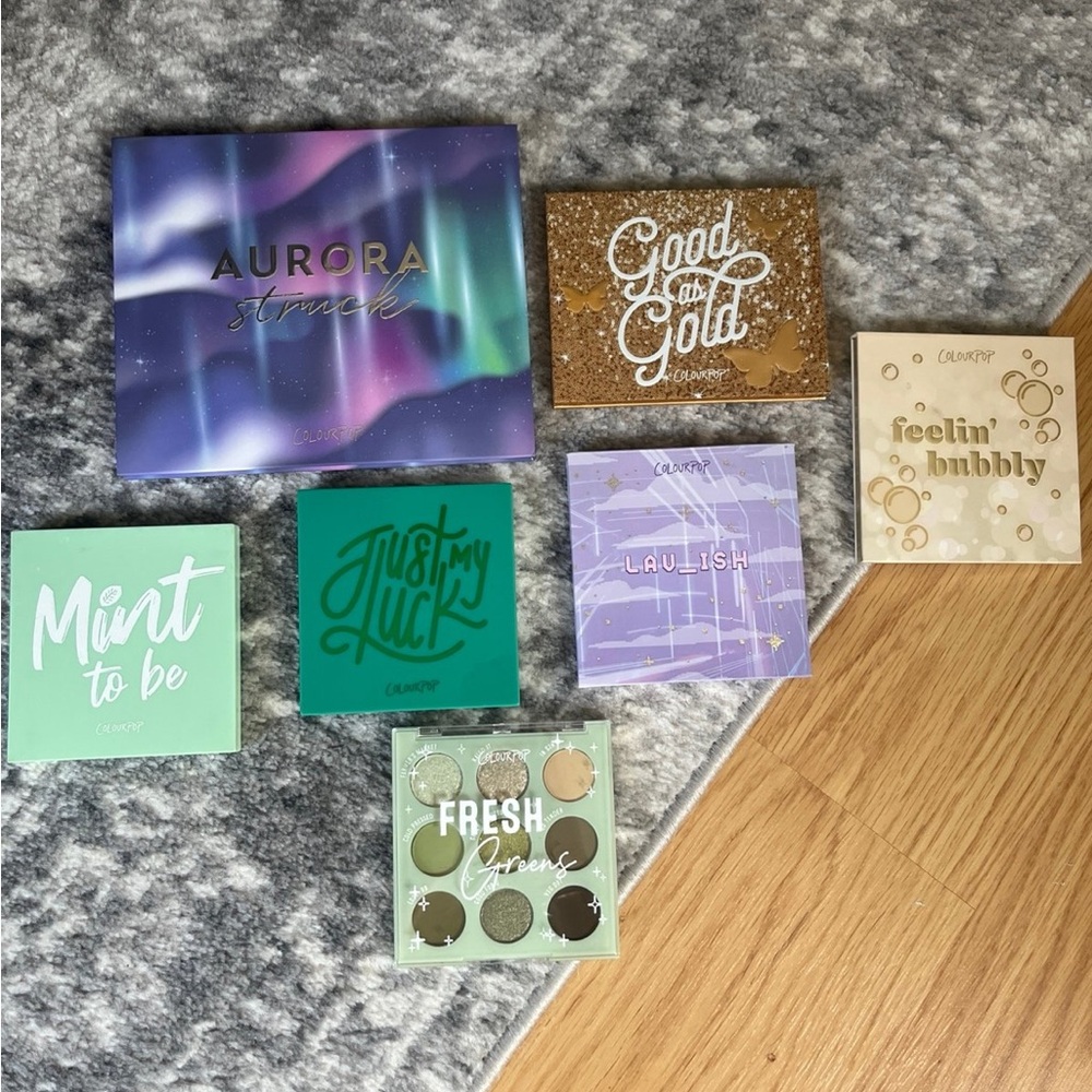 ColourPop Eyeshadow Palette Bundle